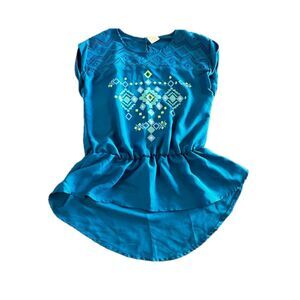 Vintage Faded Glory Sleeveless Blouse L
